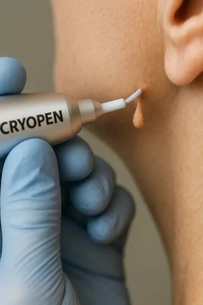Cryopen for skin tags removal Tyne & Wear speak to our team today!