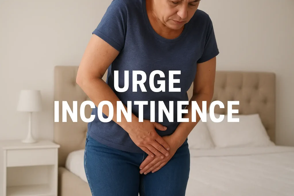 how to manage urge incontinence Tyne & Wear symptoms
