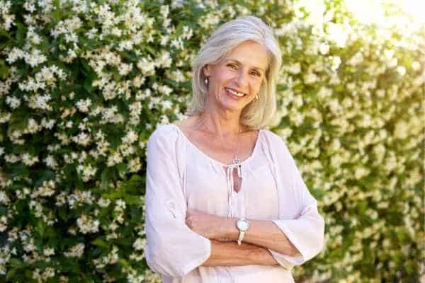 Older woman happy with urinary incontinence treatment Tyne & Wear