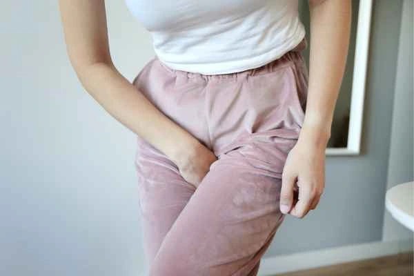 woman struggling with urine incontinence Tyne & Wear