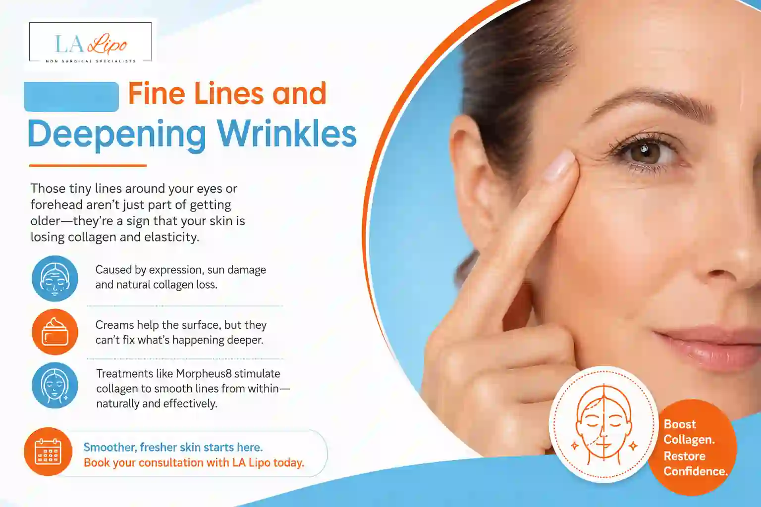 Sign #2: Fine Lines and Deepening Wrinkles Tyne & Wear