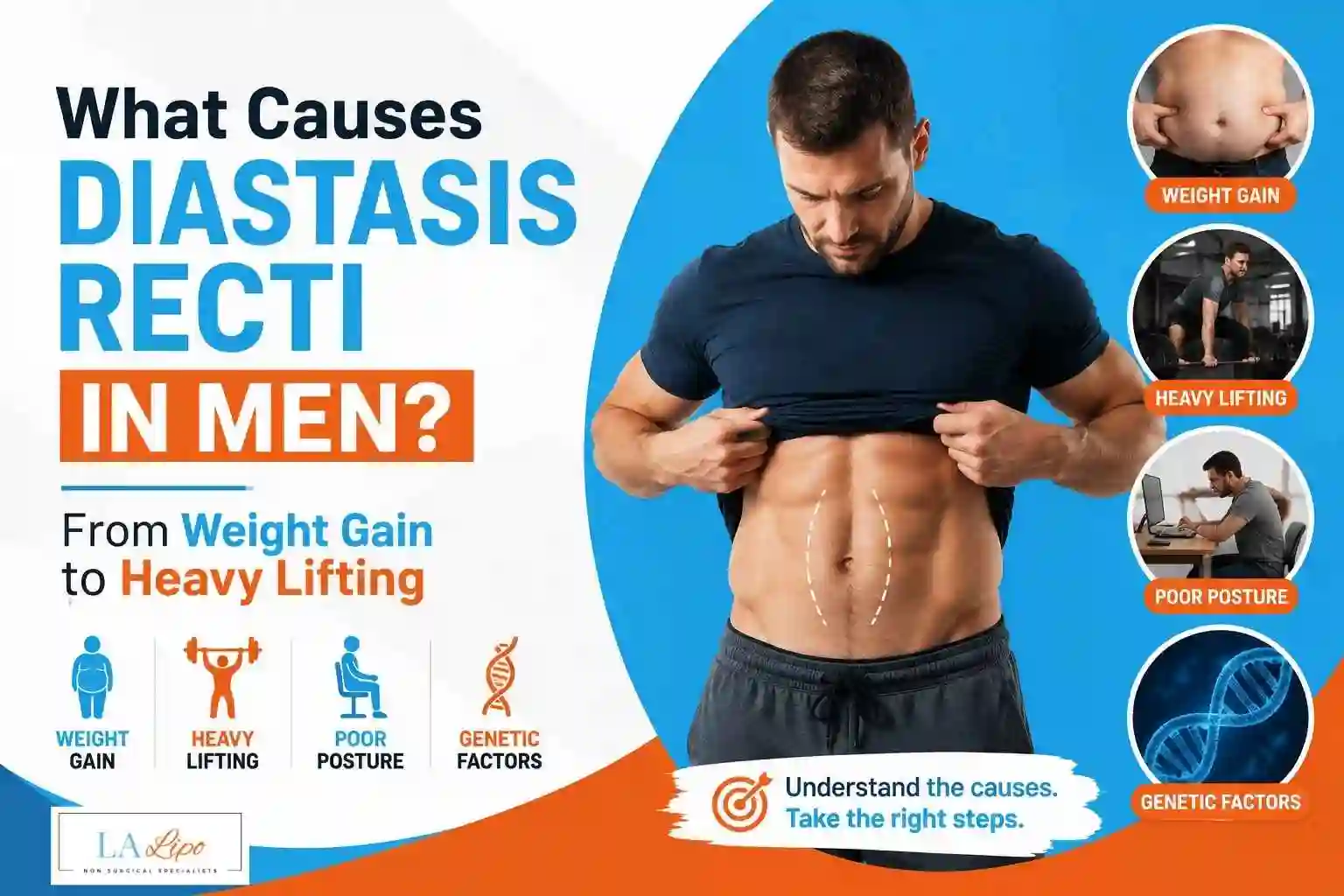 What Causes Diastasis Recti in Men? From Weight Gain to Heavy Lifting Tyne & Wear